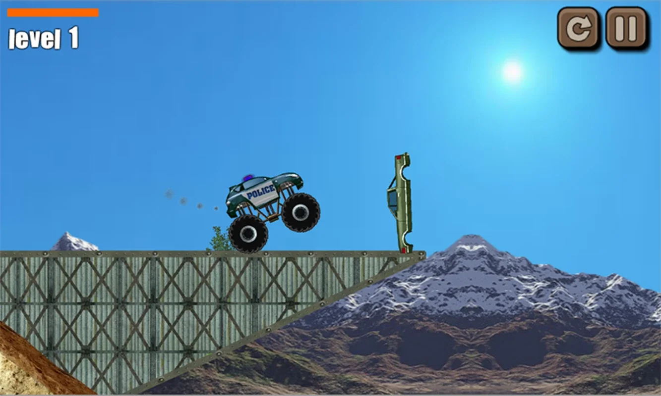 Police Monster Truck for Android - Thrilling Driving Experience