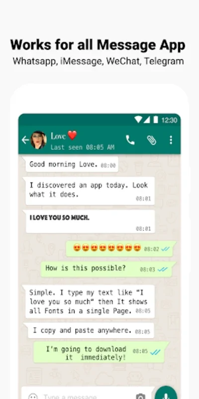 Cool Fancy Text Converter for Android - Transform Messages