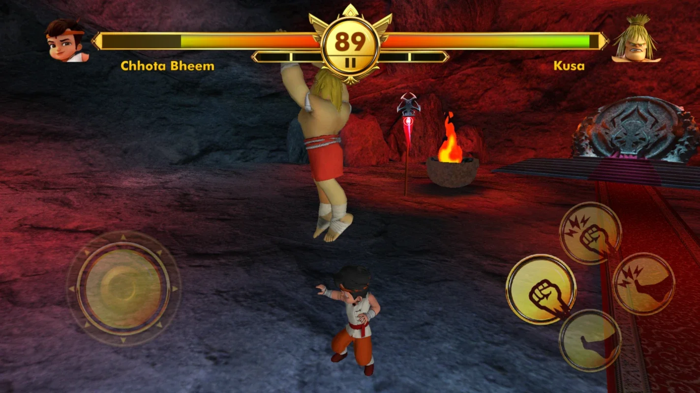 Chhota Bheem Kung Fu Dhamaka for Android: A Great Fighting Game