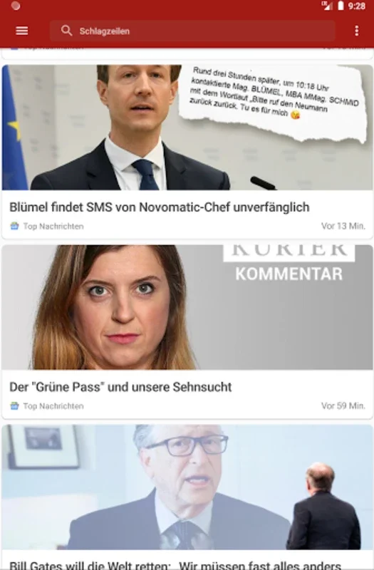 Österreich Aktell for Android - Real-Time News Updates