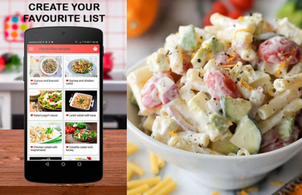 Salads Recipes for Android: 150+ Options for All