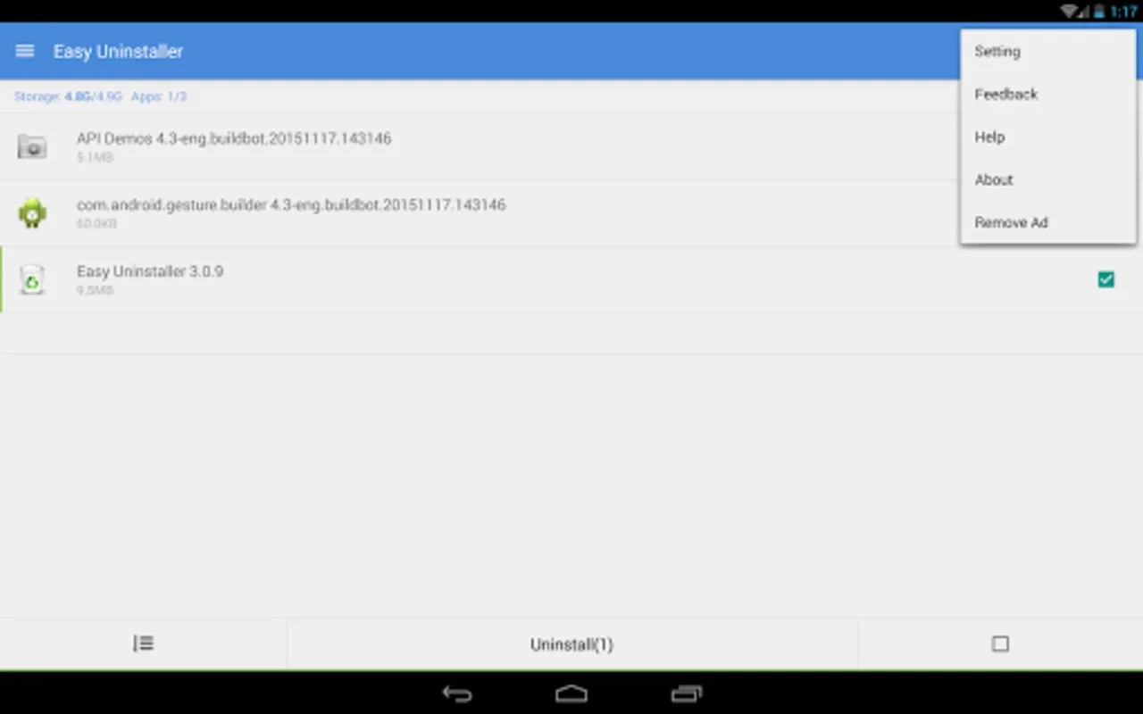 Easy Uninstaller App Uninstall for Android - Optimize Device Performance