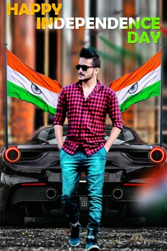 Independence Day Photo Editor for Android - Patriotic Image Creation