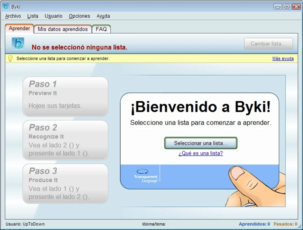 Byki for Windows: Personalized Language Learning