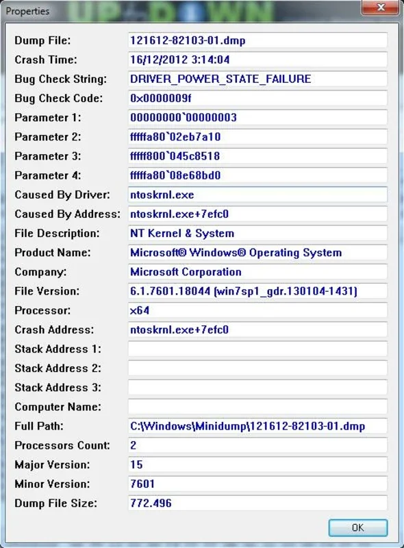 BlueScreenView: Diagnose and Resolve Windows Blue Screen Errors