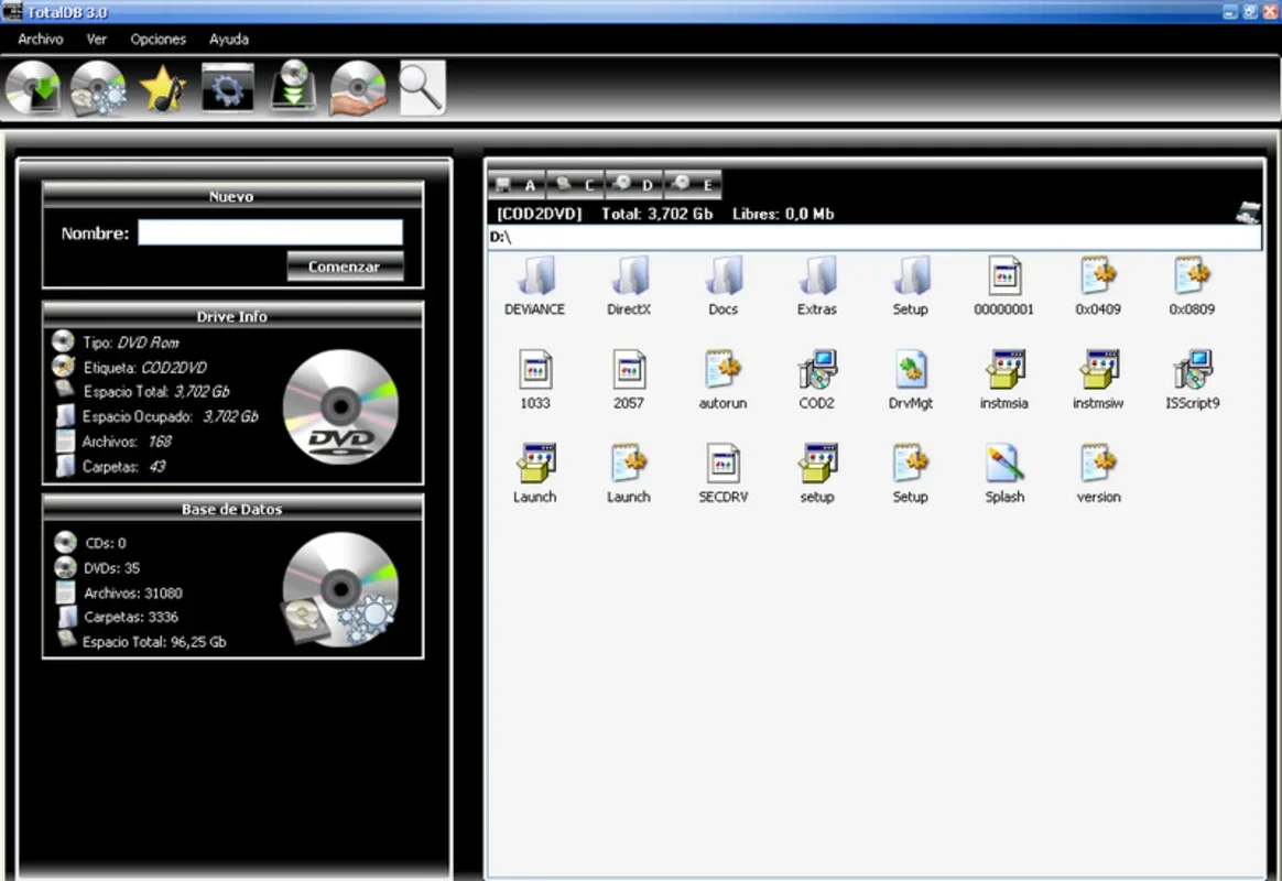 Total DB for Windows - Organize Your CD and DVD Collection