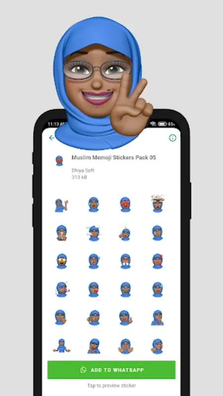 Muslim Memoji Stickers for Android - Free Download on AppHuts