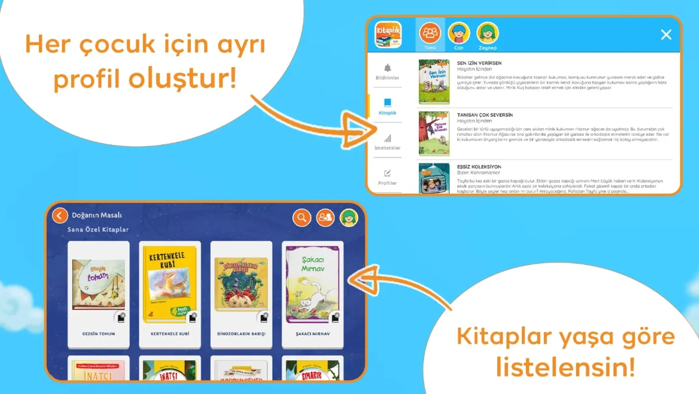 TRT Çocuk Kitaplık for Android - Rich Content Library