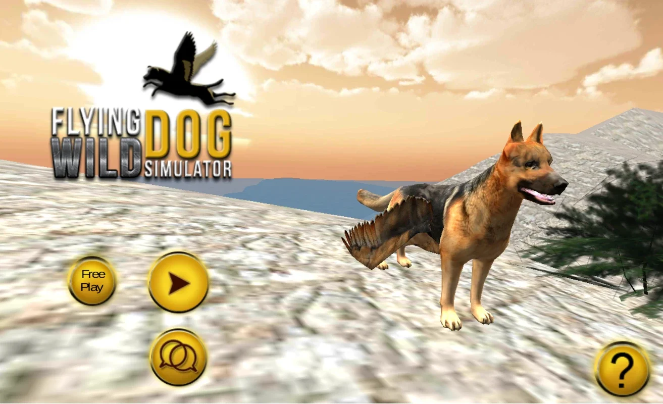 Flying Dog - Wild Simulator for Android: Wild Adventures Await