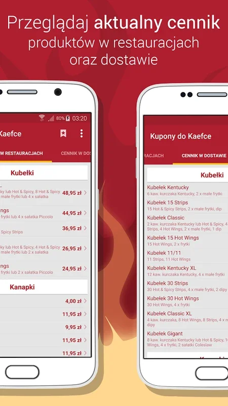 Kupony do Kaefce for Android: Save with Ease