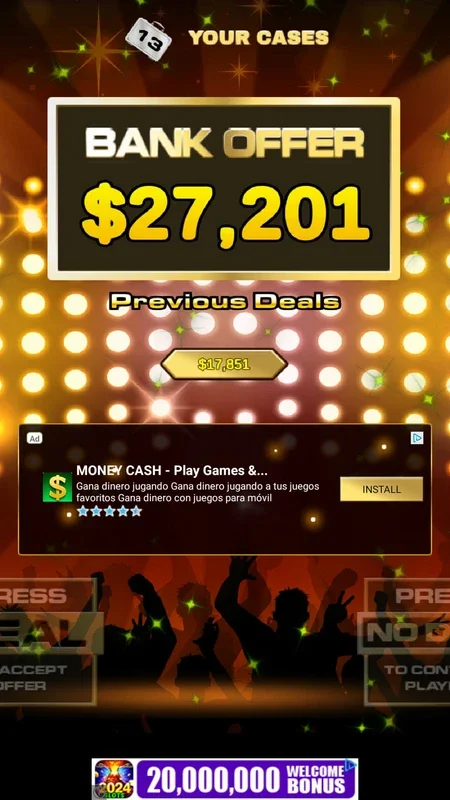 Deal To Be A Millionaire on Android: Aim for Big Prizes