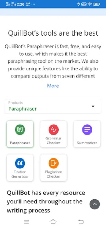 QuillBot AI - Paraphrasing Tool for Android