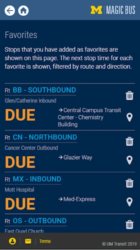 U-M Magic Bus for Android - Convenient Transportation