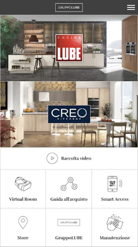 Gruppo LUBE for Android: Design Your Dream Kitchen