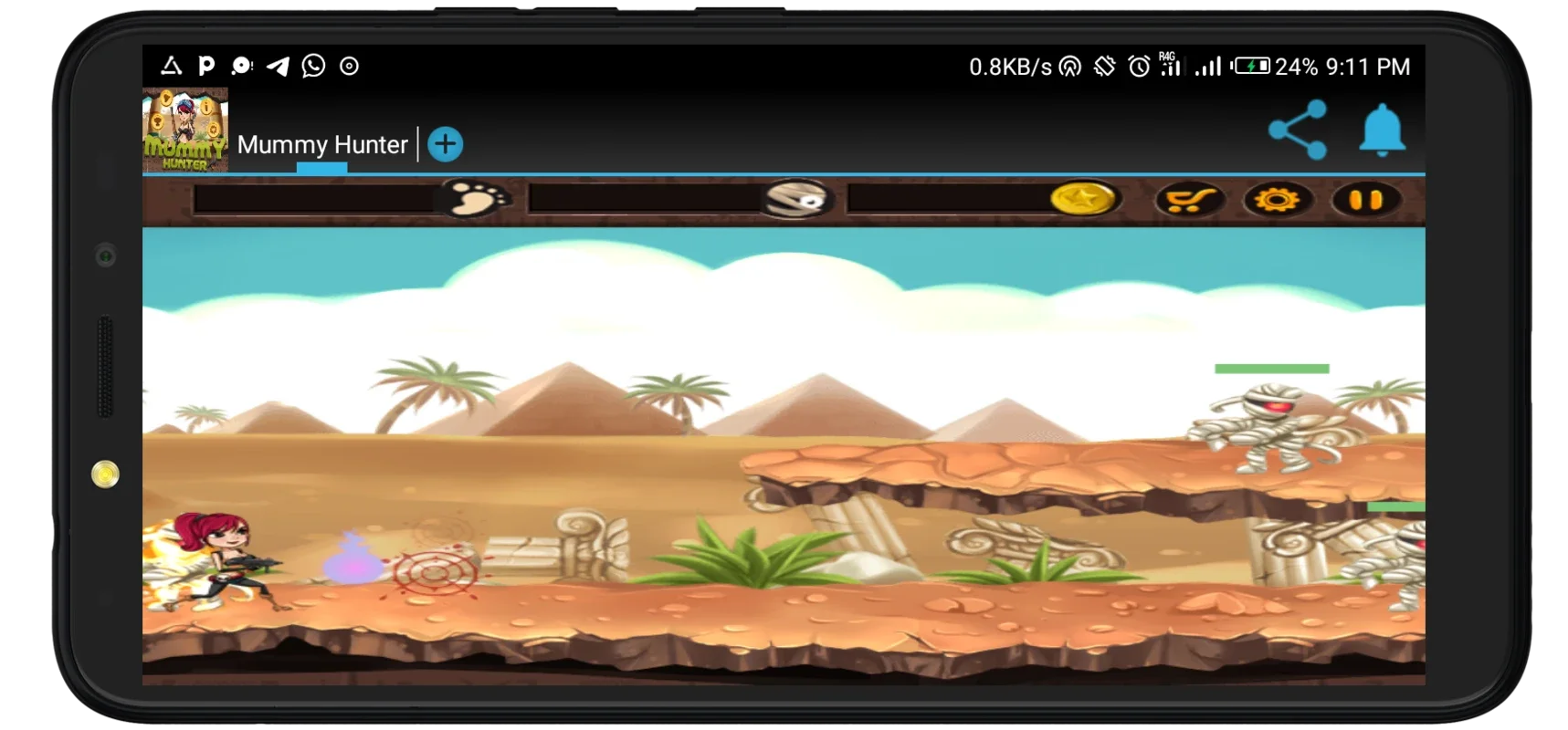 Mummy Hunter for Android - Thrilling Mummy Hunting Game