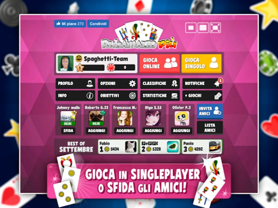 Rubamazzo Più for Android: Engaging Italian Card Game