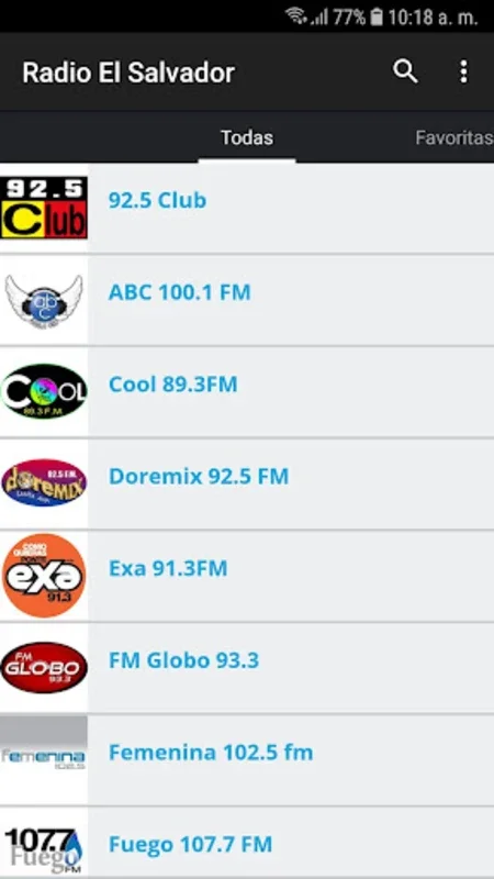 El Salvador Radio for Android: Stream Salvadoran Music Effortlessly