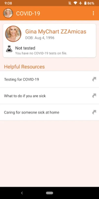 MyEEHealth for Android: Streamlining Healthcare