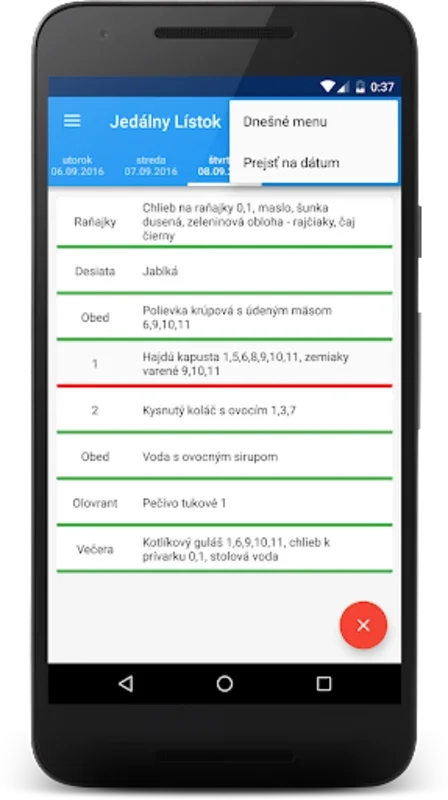 InfoStrava for Android: Streamline Your Dining