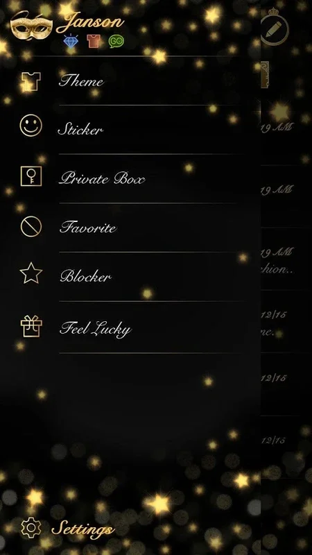 NewYearsEve for Android - Enhance Your GO SMS