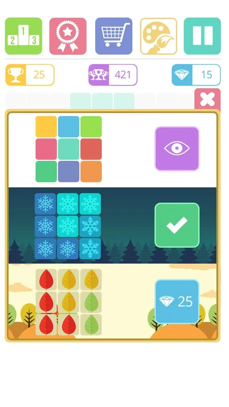 10x10 fill the grid! for Android - Play and Have Fun!