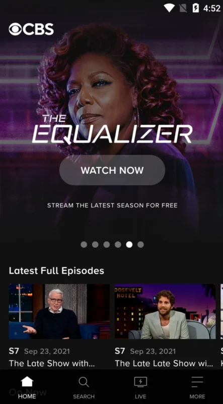 CBS for Android - Access Live TV and On-Demand Content