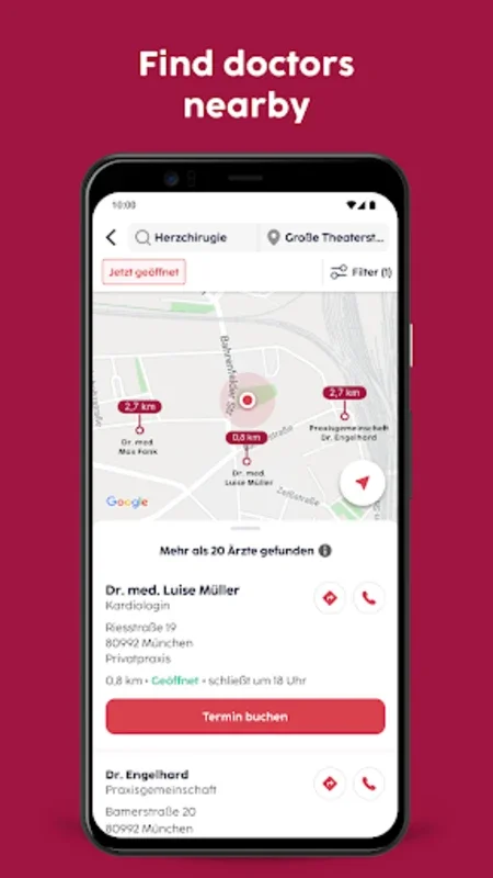 gesund.de - pharmacy & doctors for Android: Comprehensive Healthcare