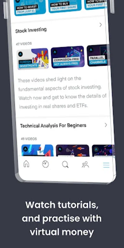 Trading 212 for Android - Access Global Markets