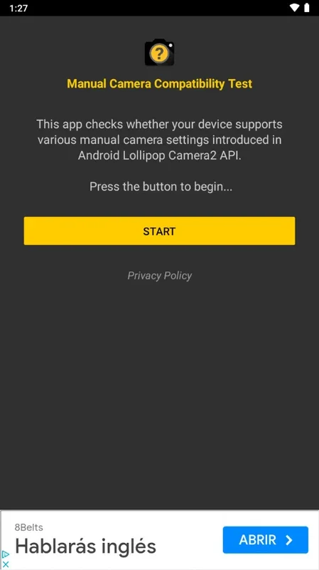 Manual Camera Compatibility Test for Android: Check Camera Feature Support