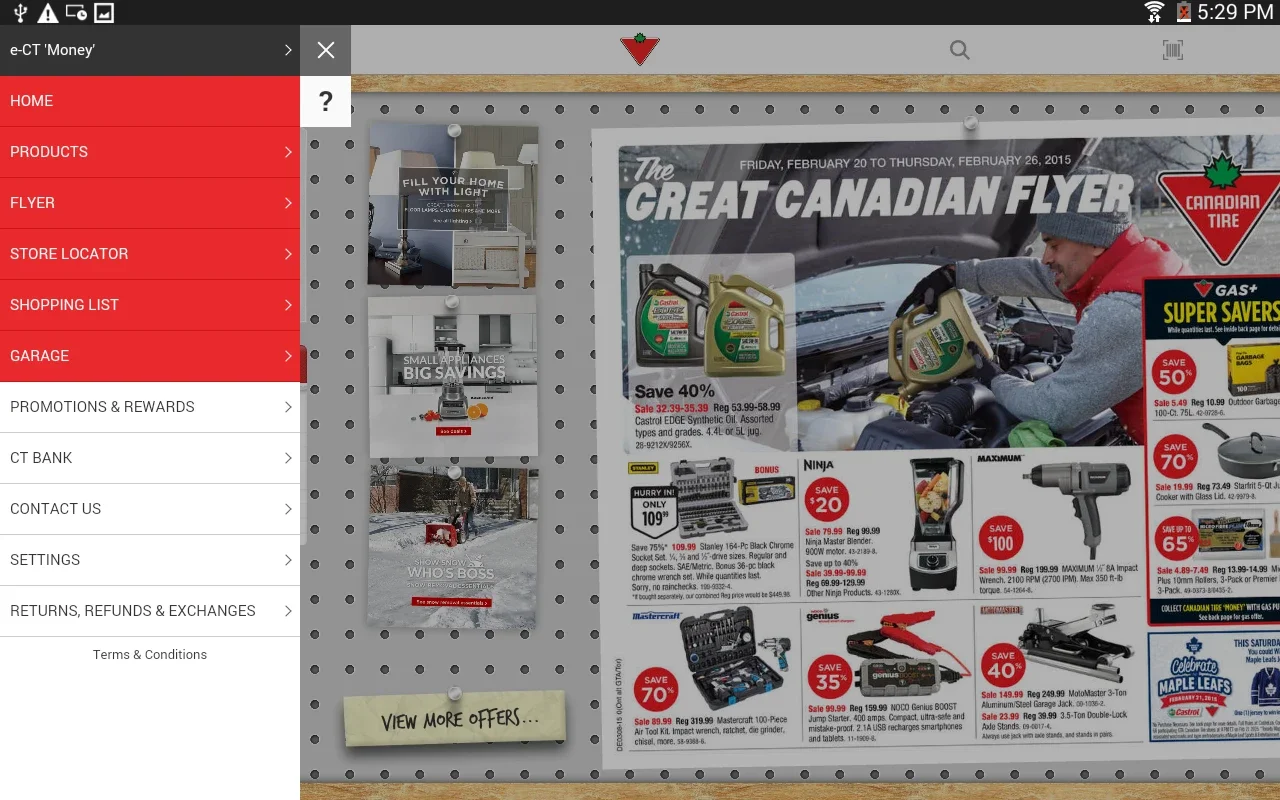 Canadian Tire for Android - Elevate Your Shopping