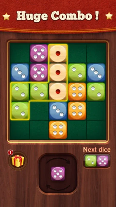 Woody Dice Merge for Android - Strategic Puzzle Fun