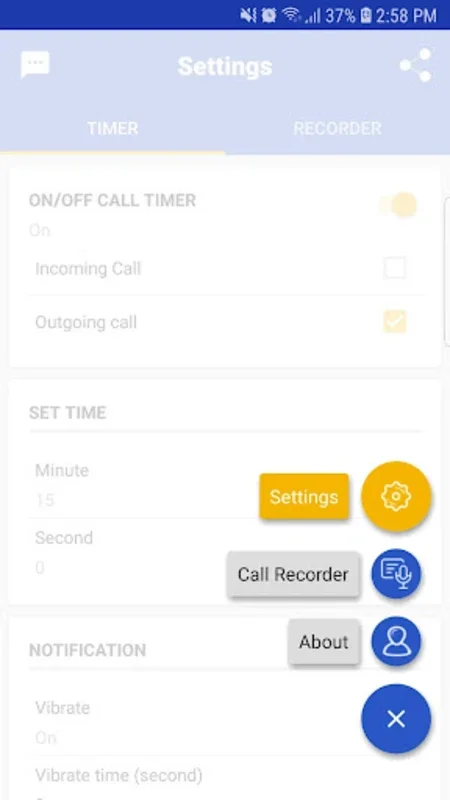 Call Timer for Android - Optimize Call Time