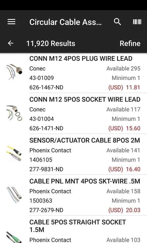 Digi-Key for Android - Find Electronic Components Easily