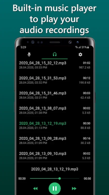 Music Recorder for Android - Download the APK from AppHuts