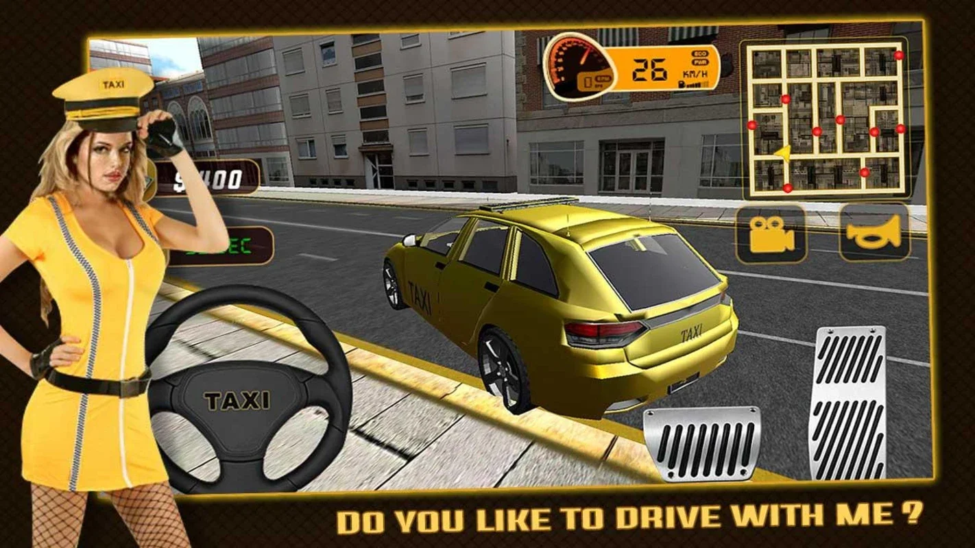 Crazy Taxi Driver 3D on Android: Thrilling Cab Driving