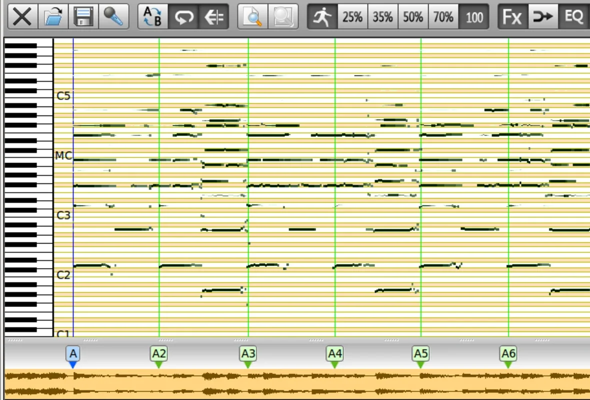 Transcribe! for Mac - Transcribe Chords Easily