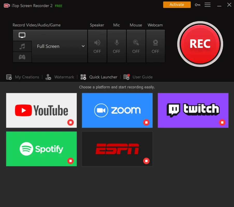 iTop Screen Recorder for Windows - Record and Capture with Ease