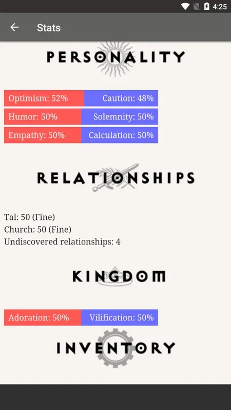 Choice of Magics for Android - Engaging Text-Based Journey