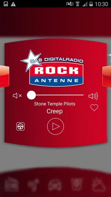 ROCK ANTENNE for Android - Unbeatable Rock Experience