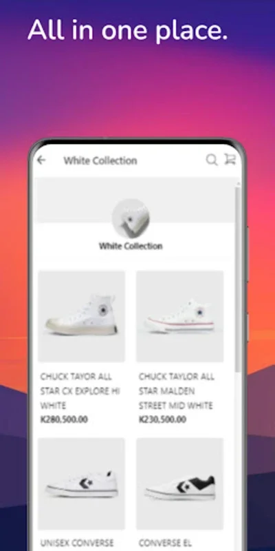 Converse By Culture Fit for Android - Authentic Shopping in Myanmar