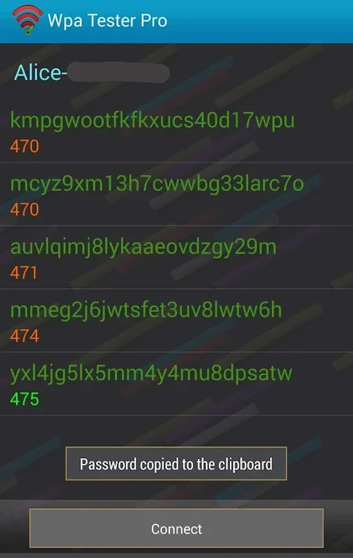 Wpa Tester Pro for Android - Generate Default Wi-Fi Passwords