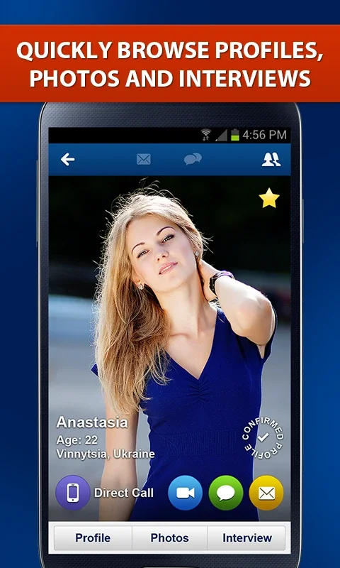 AnastasiaDate for Android - Connect with Love Globally