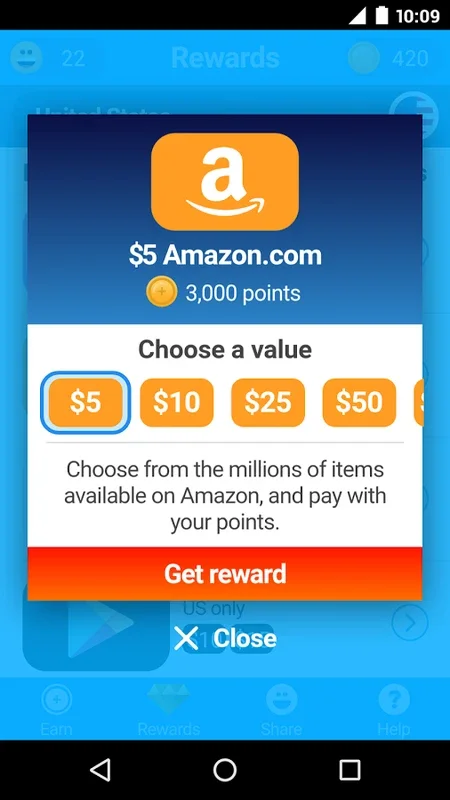 FeaturePoints for Android - Earn Rewards with Engaging Activities