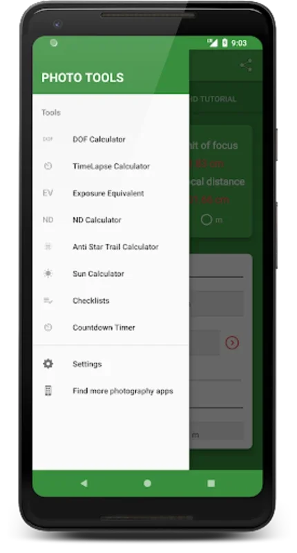 Photo Tools for Android - Essential for Photographers