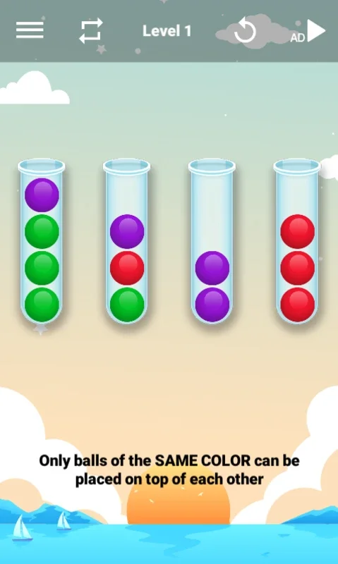 Ball Sort - Color Puzzle for Android: Engaging Puzzle Fun