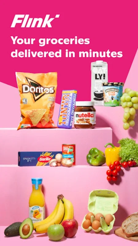 Flink: Groceries in minutes for Android - Shop for Groceries Easily