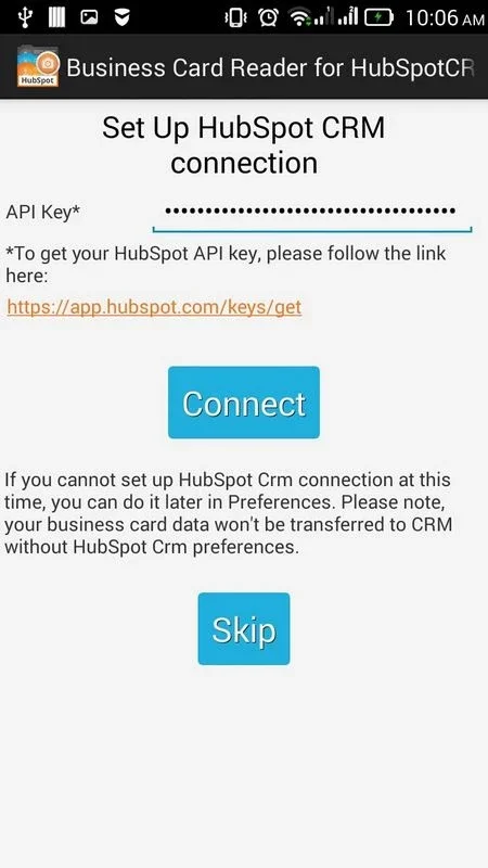 Business Card Reader for HubSpot CRM on Android - Streamline Networking