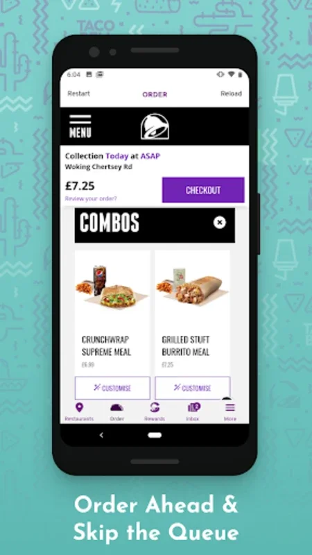 Taco Bell UK for Android - Order & Earn Rewards