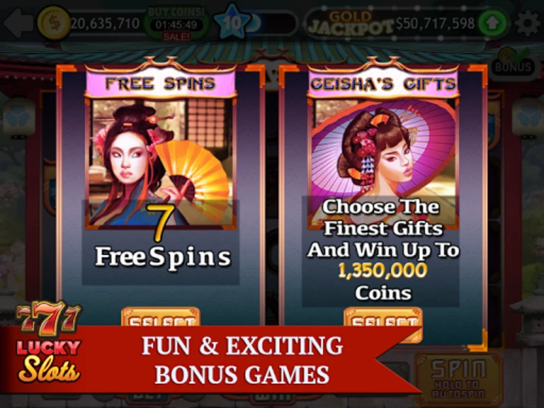 Lucky Slots for Android - Thrilling Casino Experience