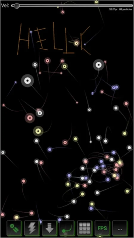 Particle Physics Simulator for Android: Immersive Experience